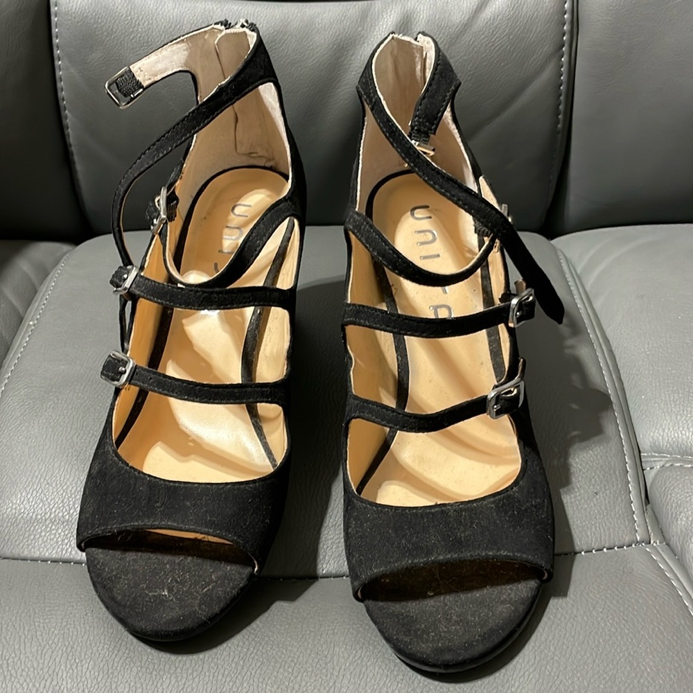 Unisa black heels, size 8.5